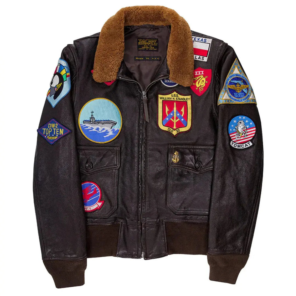 Top Gun G-1 Leather Flight Jacket