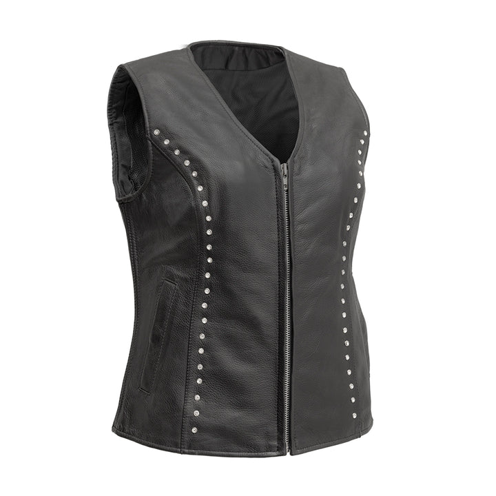Diana - Women's Motorcycle Leather Vest