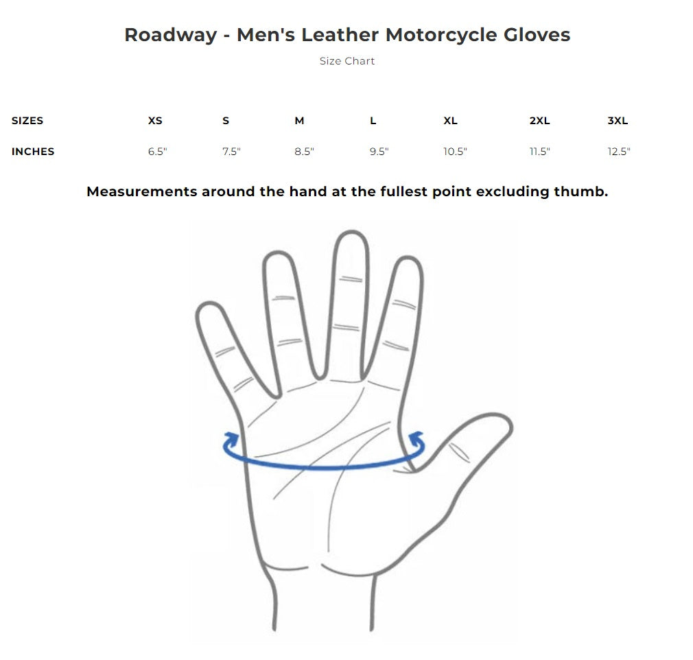 First Mfg Short Wrist Motorcycle Riding Gloves