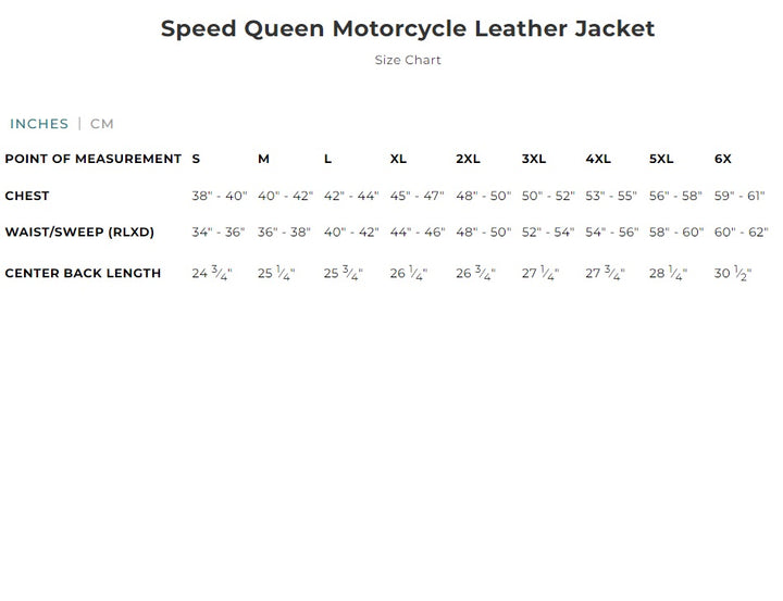 Speed Queen Women's Motorcycle Leather Jacket by First MFG