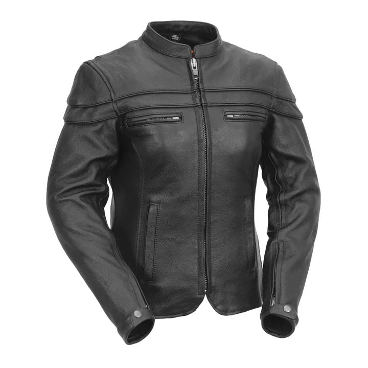 Maiden - Women's Motorcycle Leather Jacket