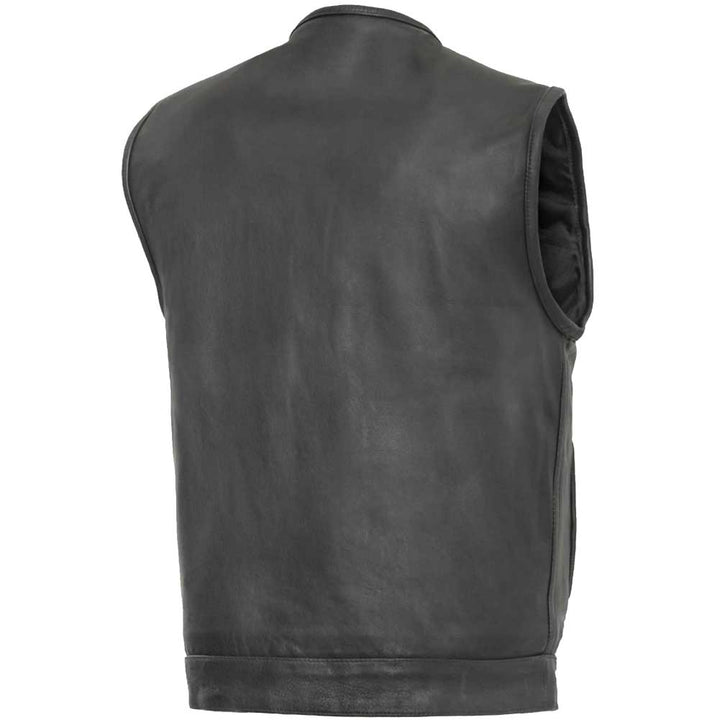 First Mfg Mens No Rival Concealment Leather Vest Size XLARGE - Final Sale Ships Same Day