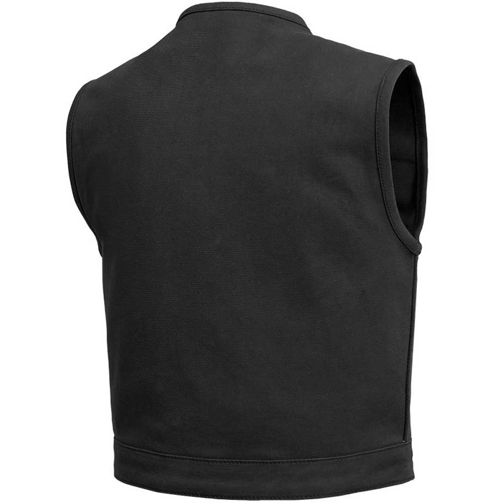 First Mfg Mens Lowside Cropped Concealment Canvas Vest Size Medium - Final Sale Ships Same Day