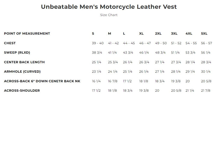 First Mfg Mens Unbeatable Concealment Leather Vest