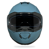 Daytona Glide Modular Motorcycle Helmet - Bluetooth Ready, Dual Visor - Shark Blu | DOT Approved