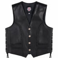 Legendary Gunslinger Men's Motorcycle Leather Vest