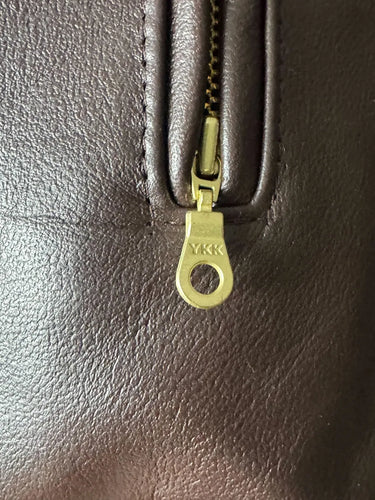 BECK® 777 Northeaster Flying Togs Brown Genuine Horsehide