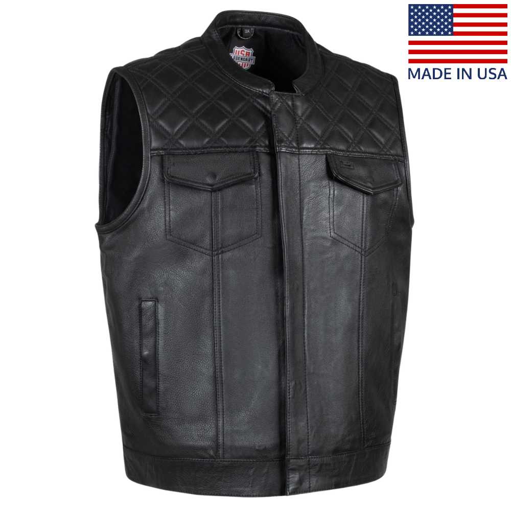 Legendary 'Diamond Cut Outlaw' Motorcycle Vest