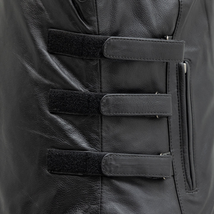 Katana - Women's Motorcycle Leather Vest