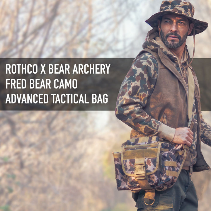 Rothco X Bear Archery Fred Bear Camo Advanced Tactical Bag