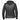 Additional product view of Unik leather motorcycle jacket, with closer view of trim and finish