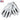 Legendary Holy Blanco Ventilated Short Wrist Motorcycle Gloves – White Top Black Bottom