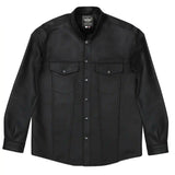 Legendary Midnight Run Genuine Cowhide Leather Riding Shirt