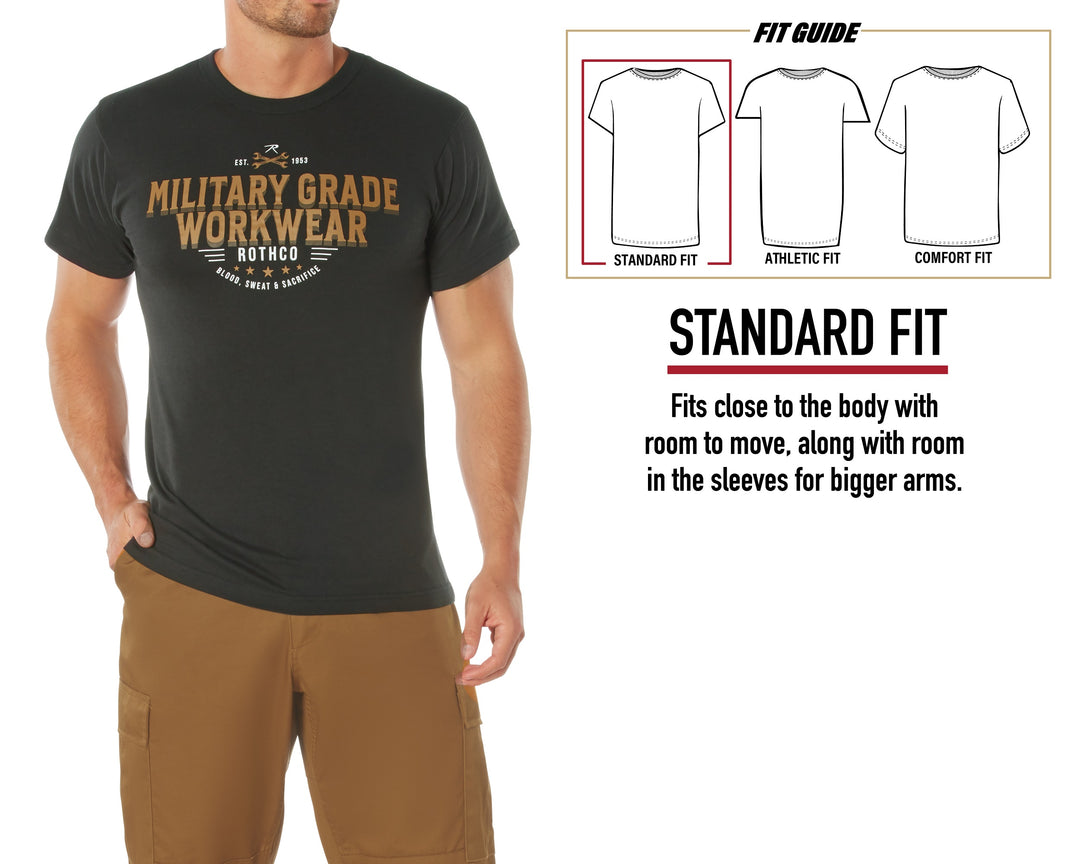 Military Grade Workwear Graphic T-Shirt by Rothco