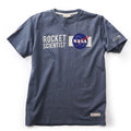 Sizes: MEDIUM & XL NASA Rocket Scientist Blue T-Shirt FINAL SALE SHIPS SAME DAY