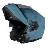 Daytona Glide Modular Motorcycle Helmet - Bluetooth Ready, Dual Visor - Shark Blu | DOT Approved