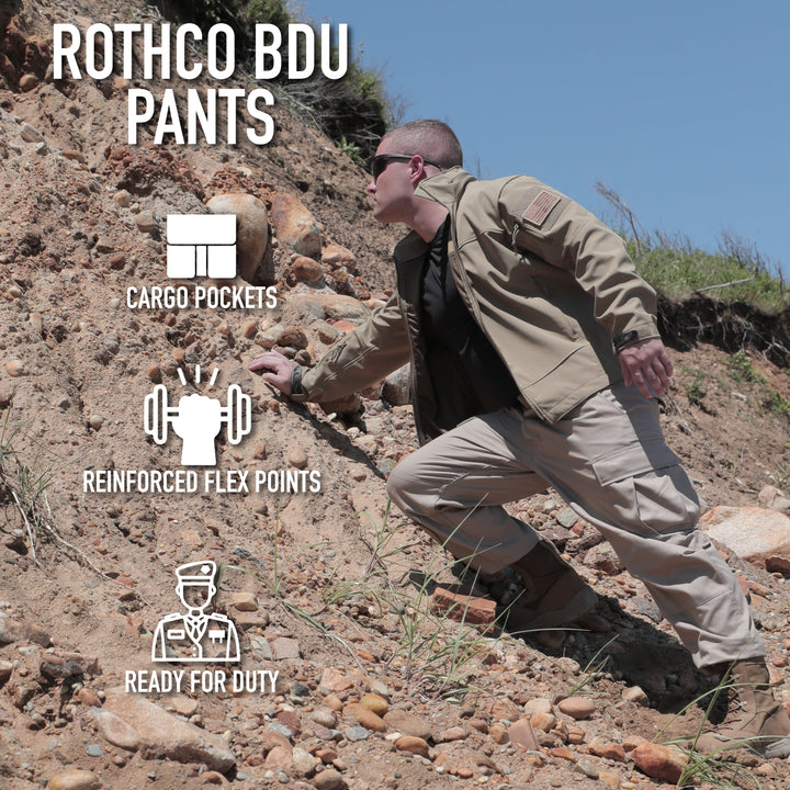 Rothco Mens Tactical BDU Pants Size LARGE - Final Sale Ships Same Day