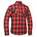 Men's Red and Black Flannel Shirt by DERRINGER Flannel Co.