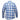 Men's Blue and White Flannel Shirt by DERRINGER Flannel Co.