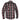 Men's Black and Red Flannel Shirt by DERRINGER Flannel Co.