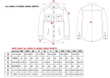 Men's Black and White Flannel Shirt by DERRINGER Flannel Co.