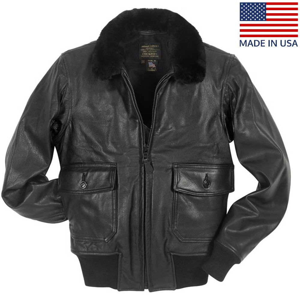 G1 US Navy Leather Flight Jackets | Navy Bomber Jackets – Legendary USA