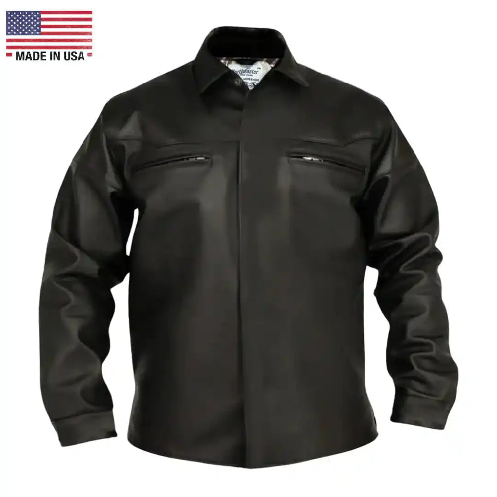 Leather & Canvas Riding Shirts