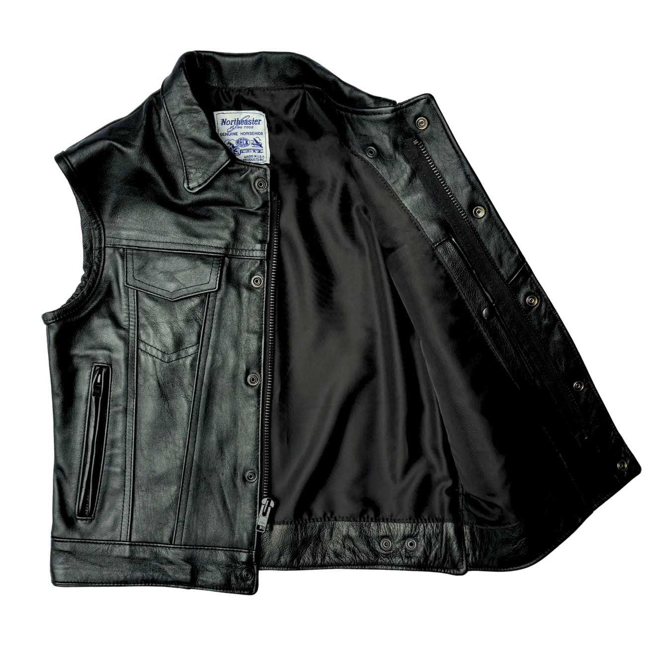 Horsehide detail