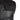 Close-up of front snap pocket on BECK® 566 black vest showing leather texture and stitching detail