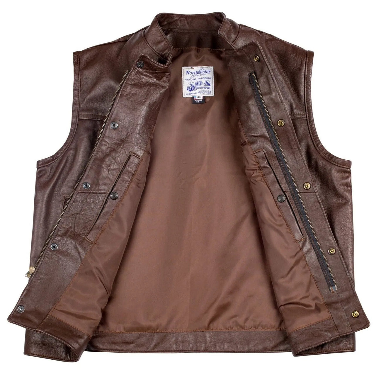 Horsehide detail