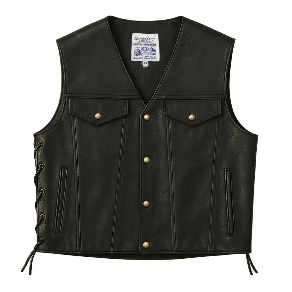 BECK® 588 Horsehide Leather Motorcycle Vest