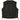 Back view of BECK® Northeaster Flying Togs 588 motorcycle vest in genuine black horsehide leather with classic clean finish and side lacing