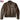 Front view of BECK® Northeaster Flying Togs 732 Brown Horsehide Motorcycle Jacket, Made in USA