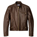 BECK® 732 Northeaster Flying Togs Brown Horsehide Motorcycle Jacket