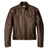 BECK® 732 Northeaster Flying Togs Brown Horsehide Motorcycle Jacket