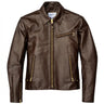 BECK® 777 Northeaster Flying Togs Brown Genuine Horsehide Motorcycle Jacket