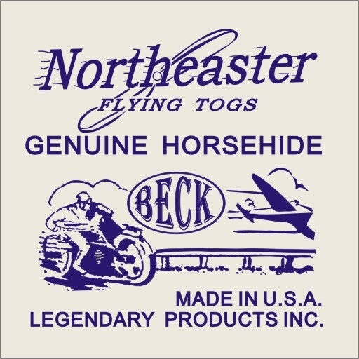 BECK™ Mens 588 Horsehide Lace Side Denim Style Motorcycle Vest