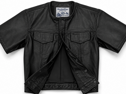 BECK® 202 Horsehide Leather Short Sleeve Riding Shirt | Made in USA