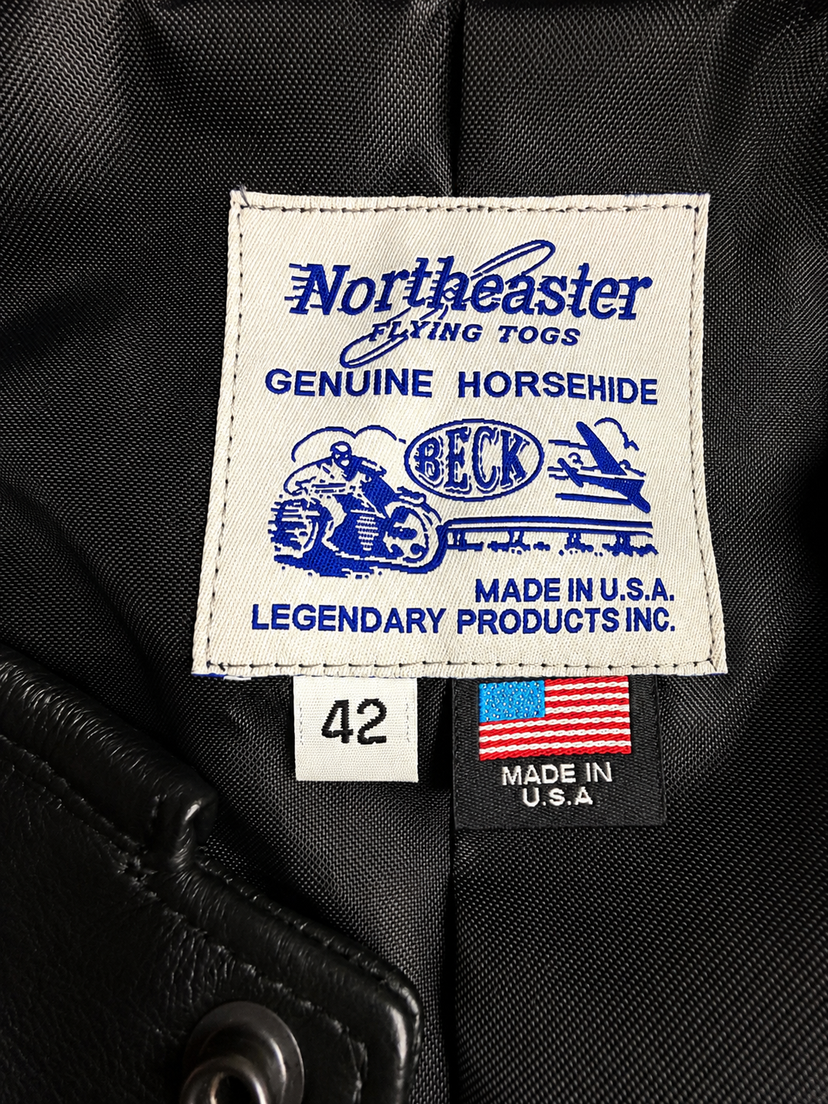BECK® 202 Horsehide Leather Short Sleeve Riding Shirt | Made in USA