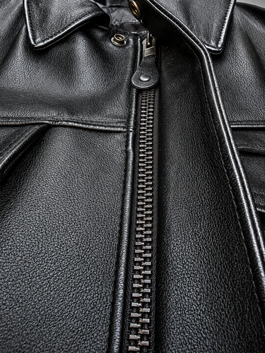 BECK® 501 Trucker Style Genuine Horsehide Motorcycle Jacket