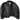Open view of BECK trucker style horsehide motorcycle jacket, showing additional product detail