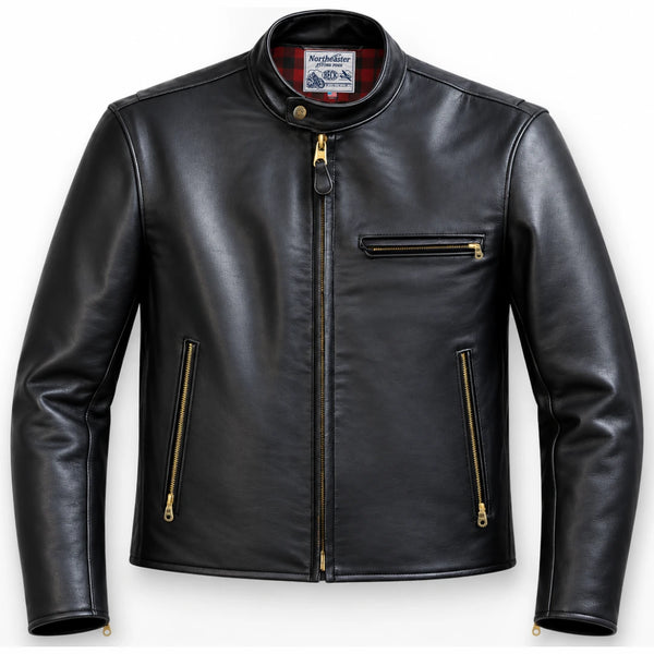 BECK® Northeaster Flying Togs 666 Distressed Horsehide Café Racer