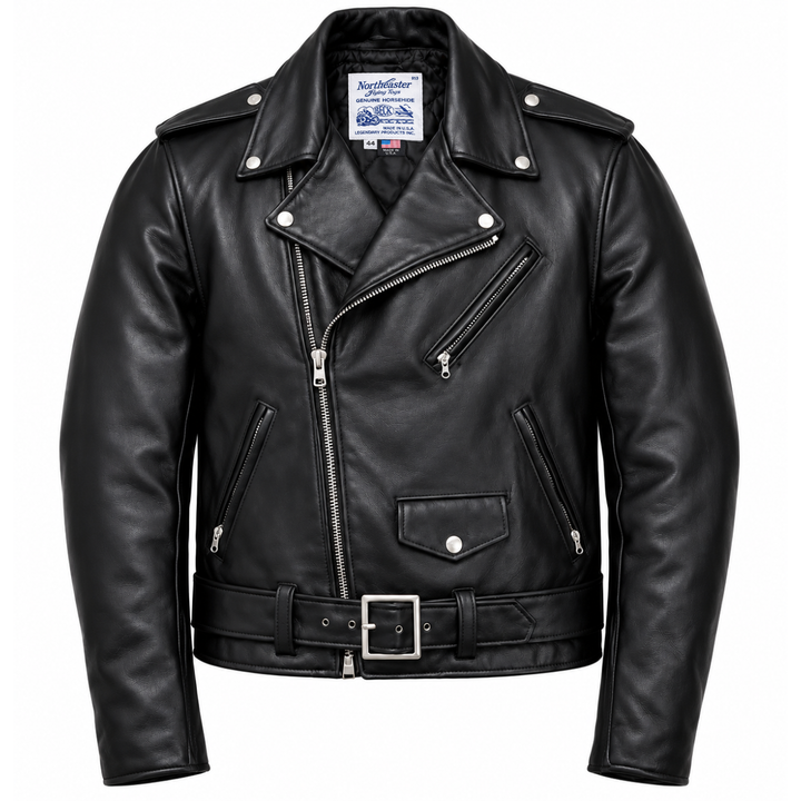 BECK® 999 Genuine Horsehide Leather Motorcycle Jacket