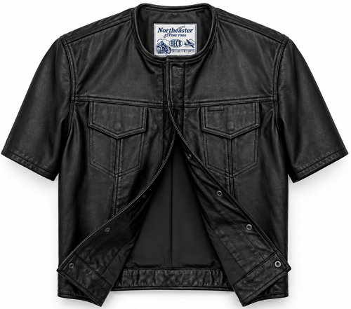 BECK® 202 Horsehide Leather Short Sleeve Riding Shirt | Made in USA