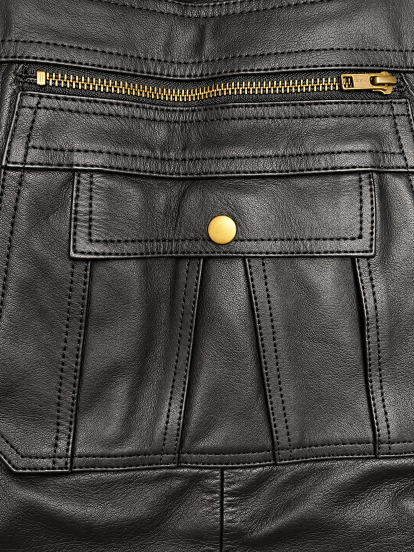 The Big Gib - Premium Buffalo Leather Motorcycle Overalls - Final Sale Ships Same Day