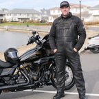 The Big Gib - Premium Buffalo Leather Motorcycle Overalls