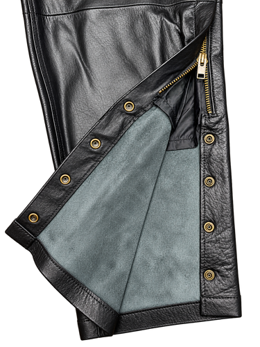 The Big Gib - Premium Buffalo Leather Motorcycle Overalls - Final Sale Ships Same Day
