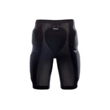 Detail view of Cool-Air Mesh Armored Riding Shorts, highlighting construction detail