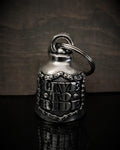 Bravo Bells - Live To Ride Biker Shield