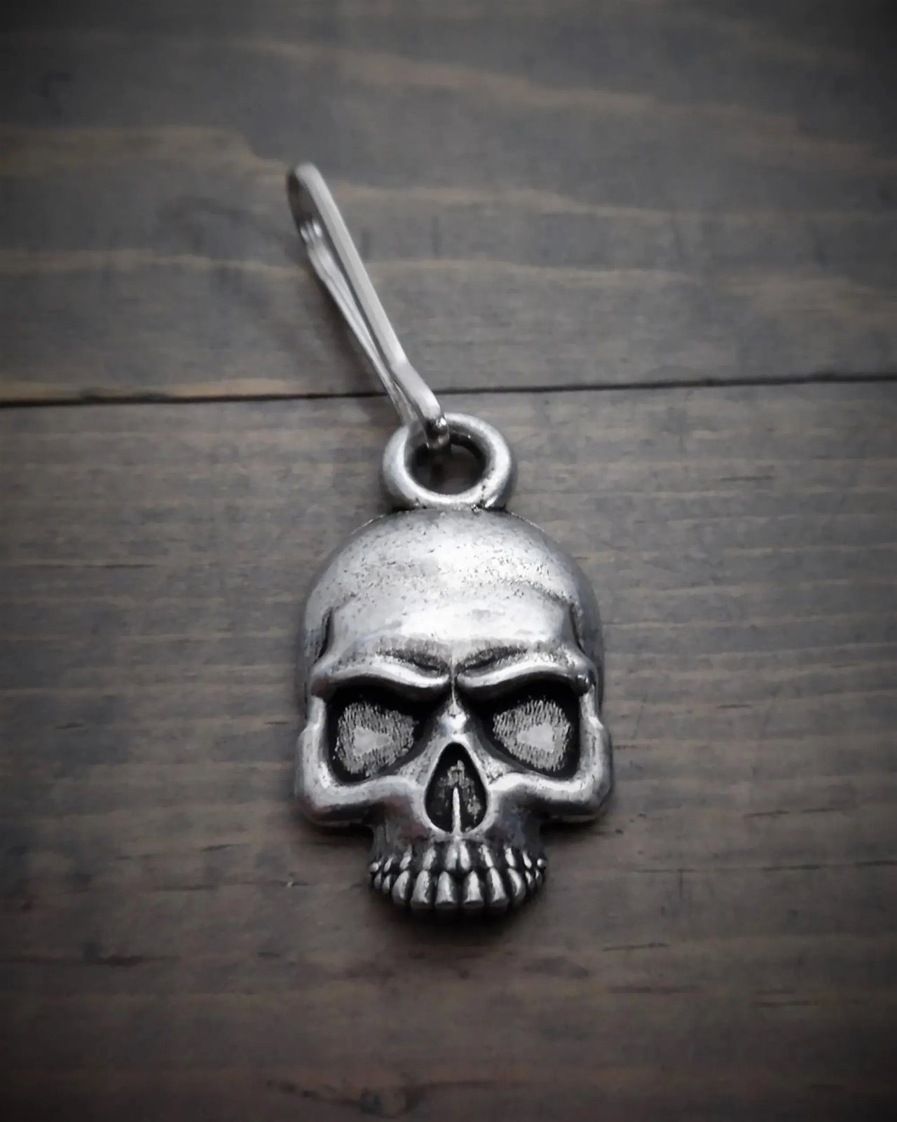 Bravo Bells - Skull Zipper Pull - Legendary USA